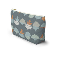 Frond Accessory Pouch w T-bottom in Aqua